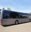 Busbeklebung für den Johanniter Reisedienst.